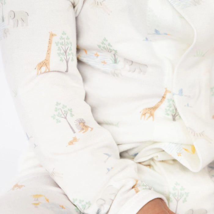 Magnetic Me White Serene Safari Footie
