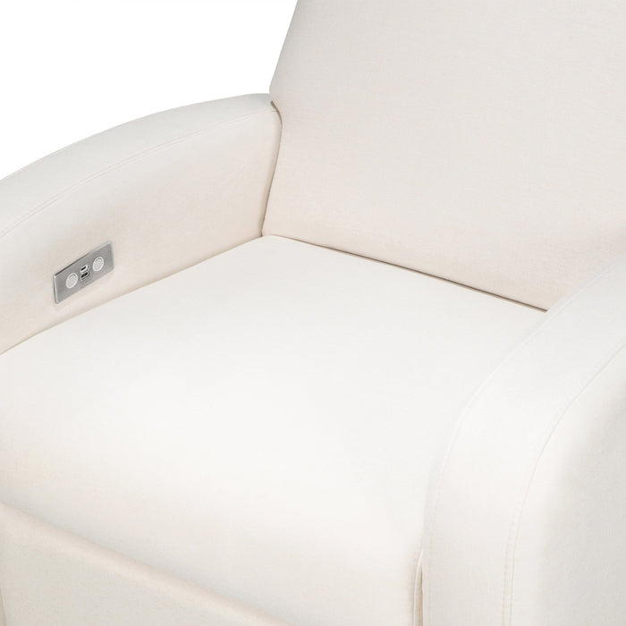 Babyletto Nami Electronic Recliner and Swivel Glider Recliner with USB port