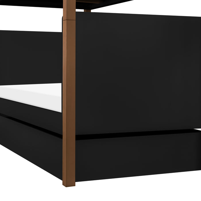 Babyletto TipToe Twin Storage Trundle Bed