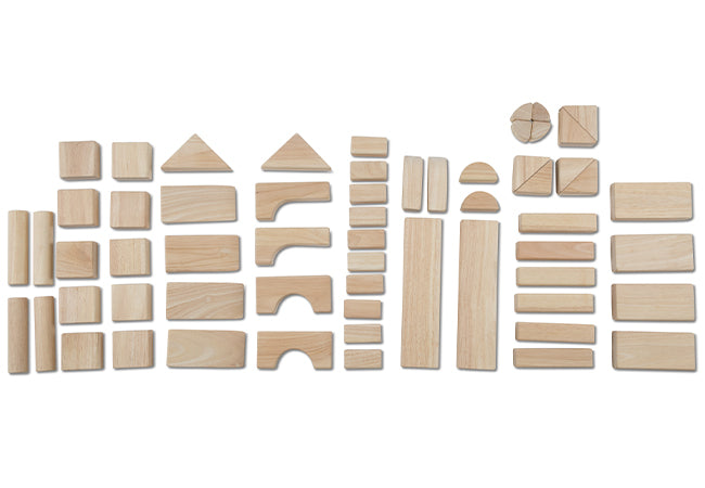 Melissa & Doug Standard Unit Solid Wood Building Blocks