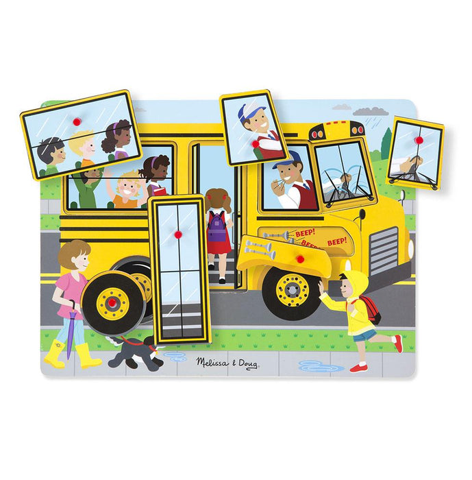 Melissa & Doug Sound Puzzle The Weels on the Bus