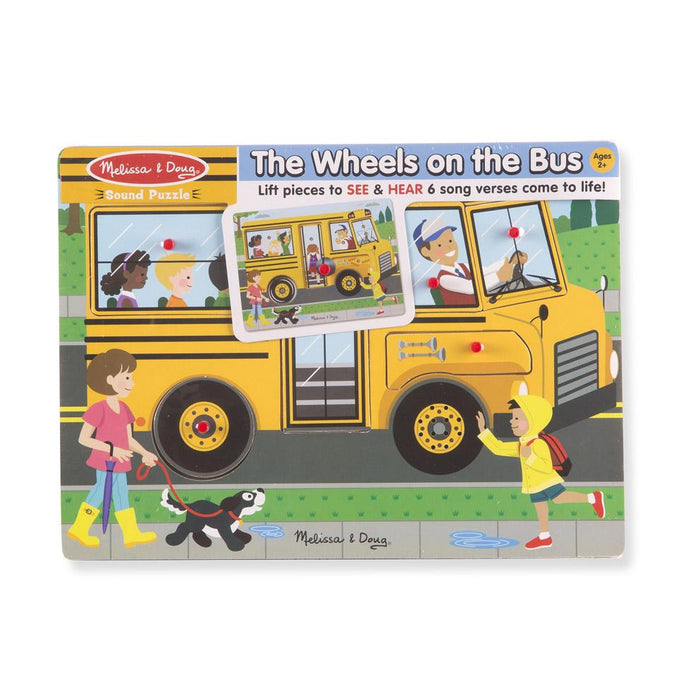 Melissa & Doug Sound Puzzle The Weels on the Bus