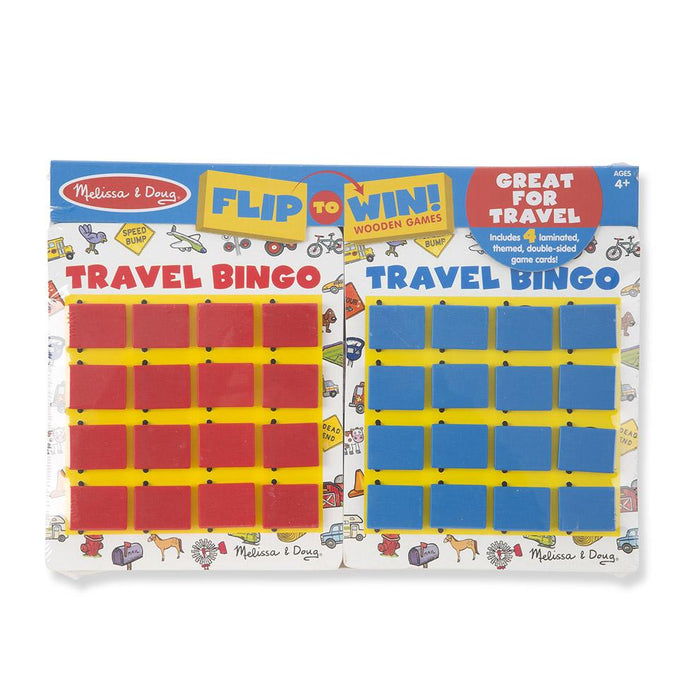 Melissa & Doug Flip to Win Travel Bingo