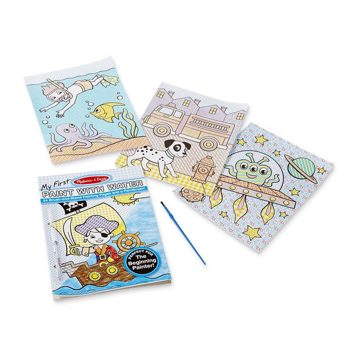 Melissa & Doug Paint with Water - Pirates, Space, Construction & More