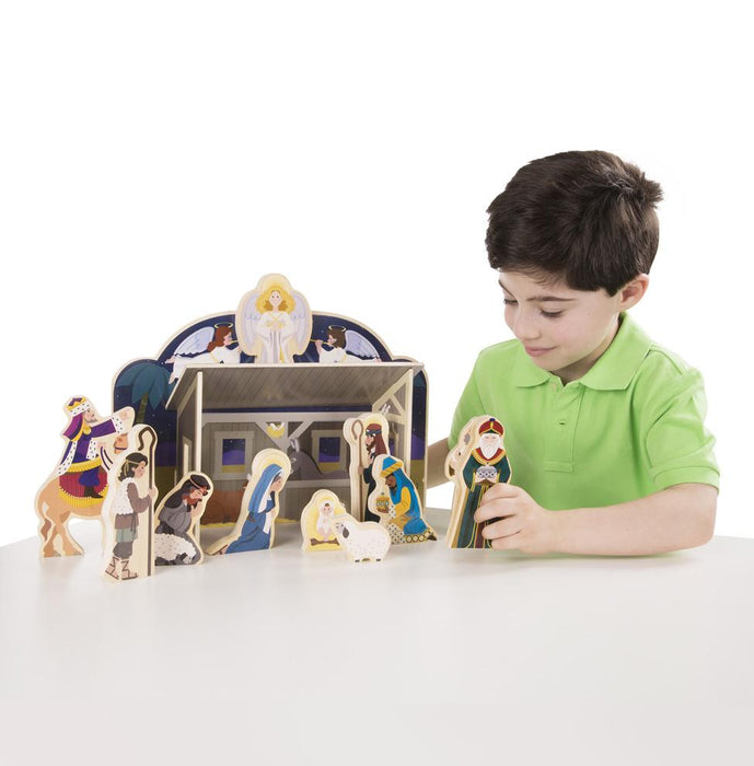 Melissa & Doug Wooden Nativity Set - Cullen's Babyland & Playland
