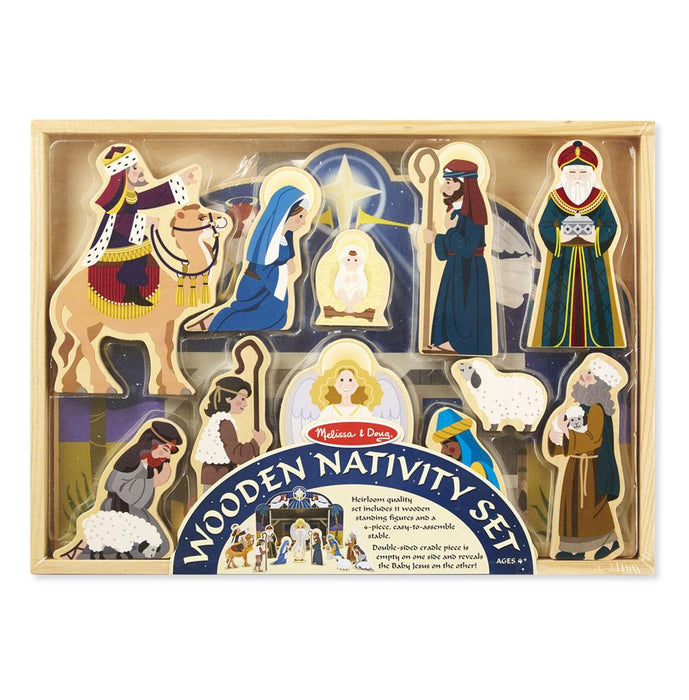Melissa & Doug Wooden Nativity Set - Cullen's Babyland & Playland