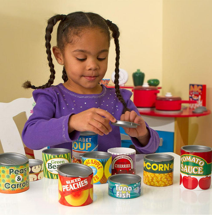 Melissa & Doug Grocery Cans