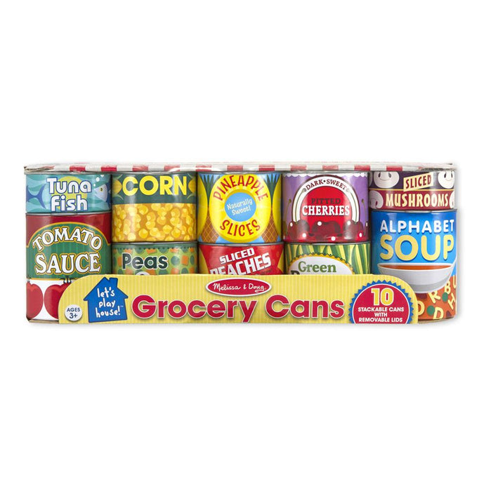 Melissa & Doug Grocery Cans