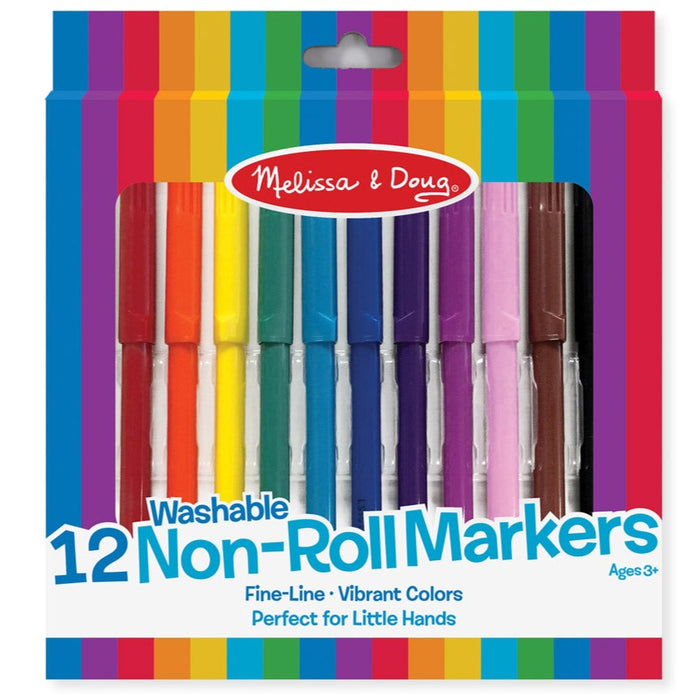 Melissa & Doug Non-Roll Markers