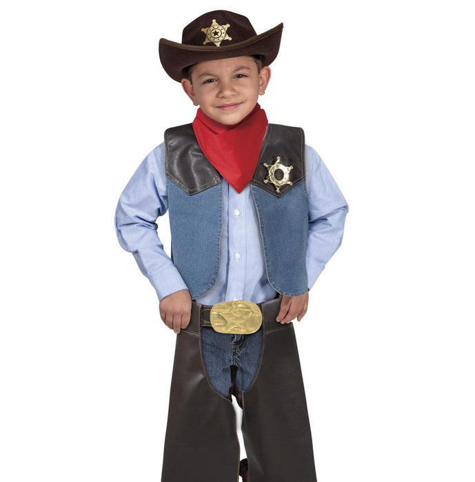 Melissa & Doug Role Play Costume Set Cowboy