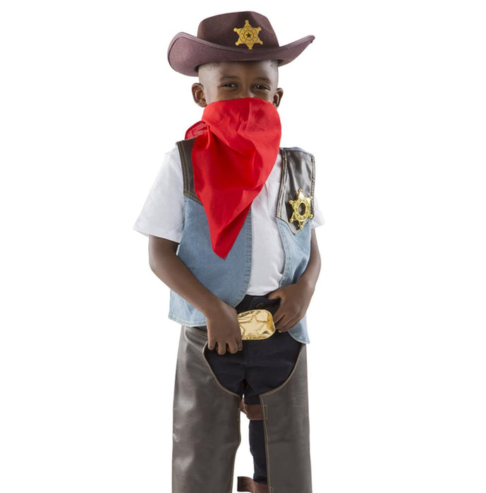 Melissa & Doug Role Play Costume Set Cowboy