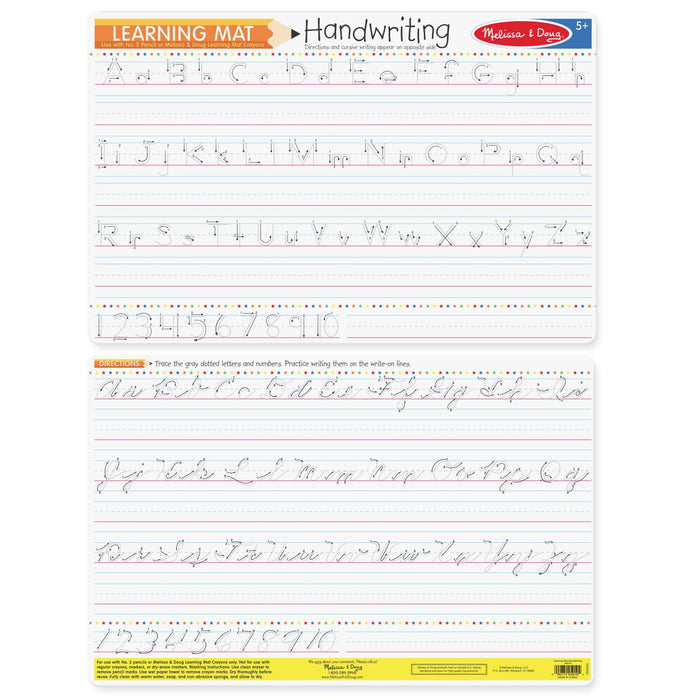 Melissa & Doug Handwriting Learning Mat