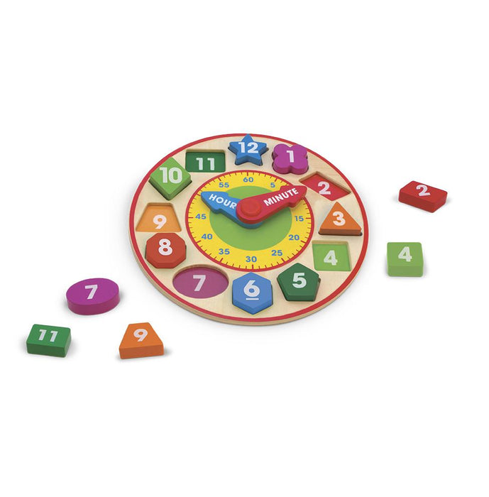 Melissa & Doug Shape Sorting Clock