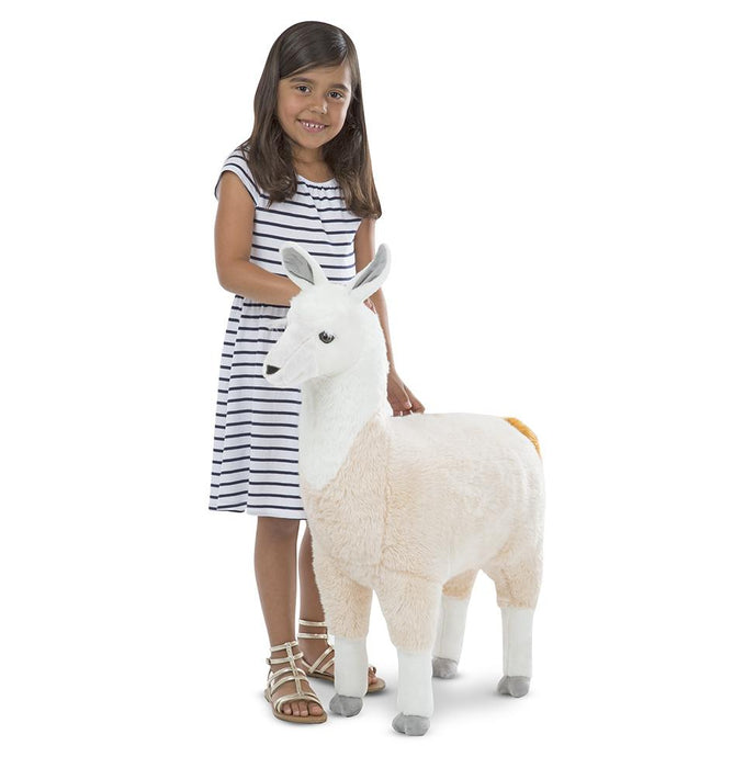 Melissa & Doug Lifelike Plush Llama