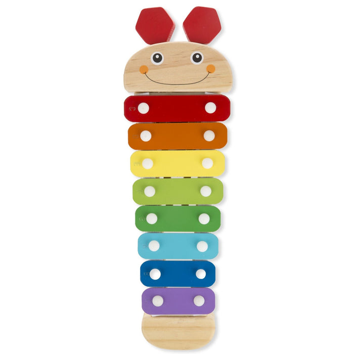 Melissa & Doug Wooden Caterpillar Xylophone