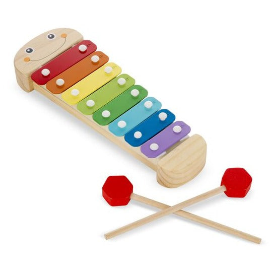 Melissa & Doug Wooden Caterpillar Xylophone