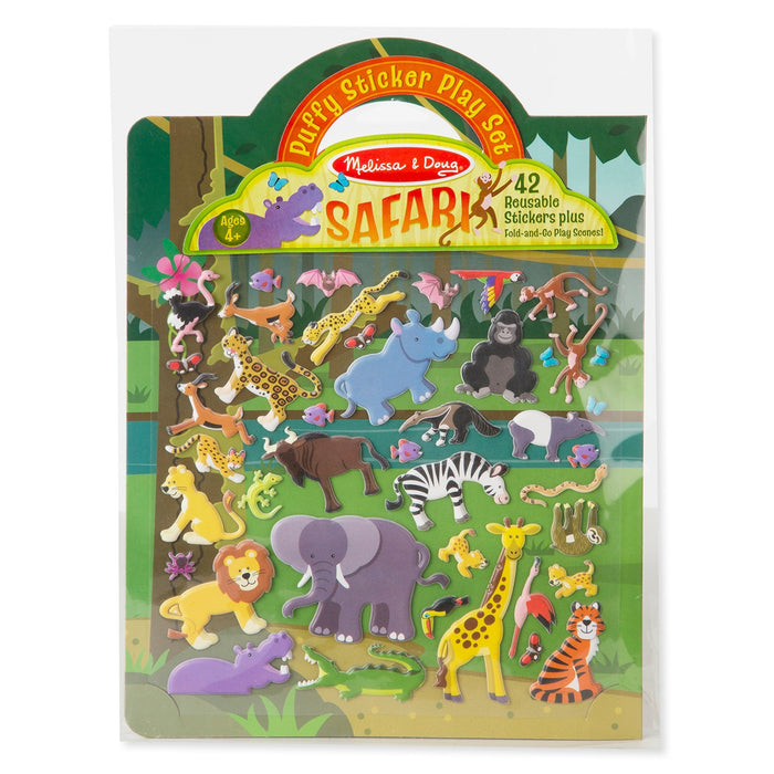 Melissa & Doug Puffy Sticker Play Set - Safari