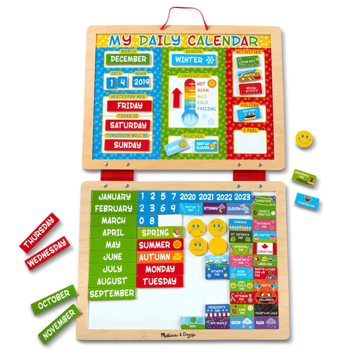 Melissa & Doug My First Magnetic Daily Calendar