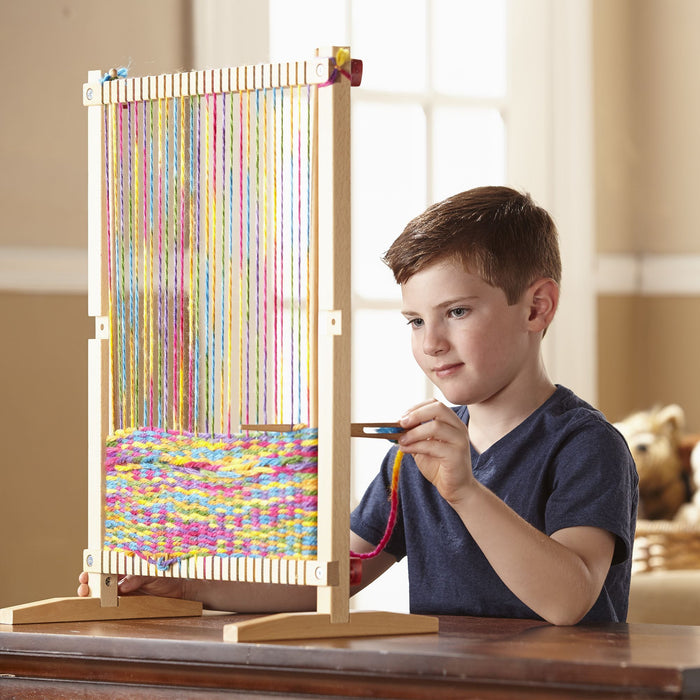 Melissa & Doug Wooden Multi-Craft Loom