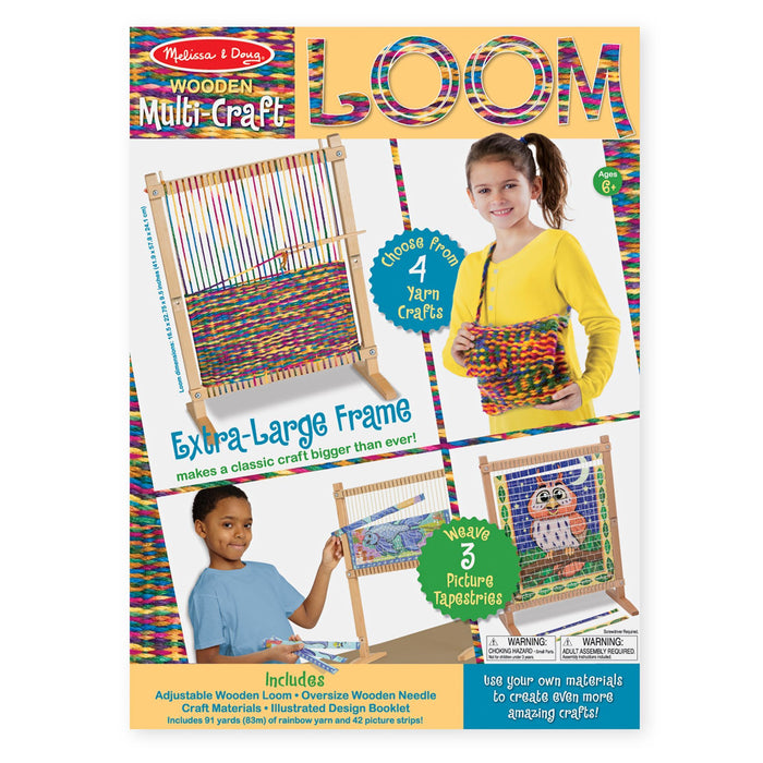 Melissa & Doug Wooden Multi-Craft Loom