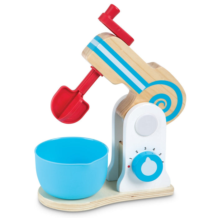 Melissa & Doug Wooden Make a Cake Mixer Set