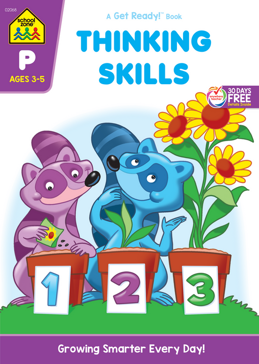 School Zone Thinking Skills Workbook - Cullen's Babyland & Playland