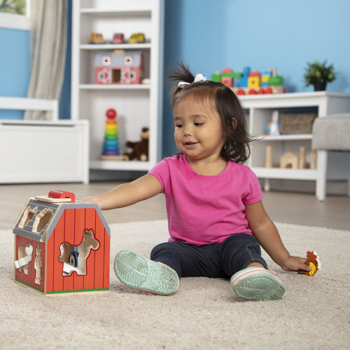 Melissa & Doug Take Along Sorting Barn - Cullen's Babyland & Playland