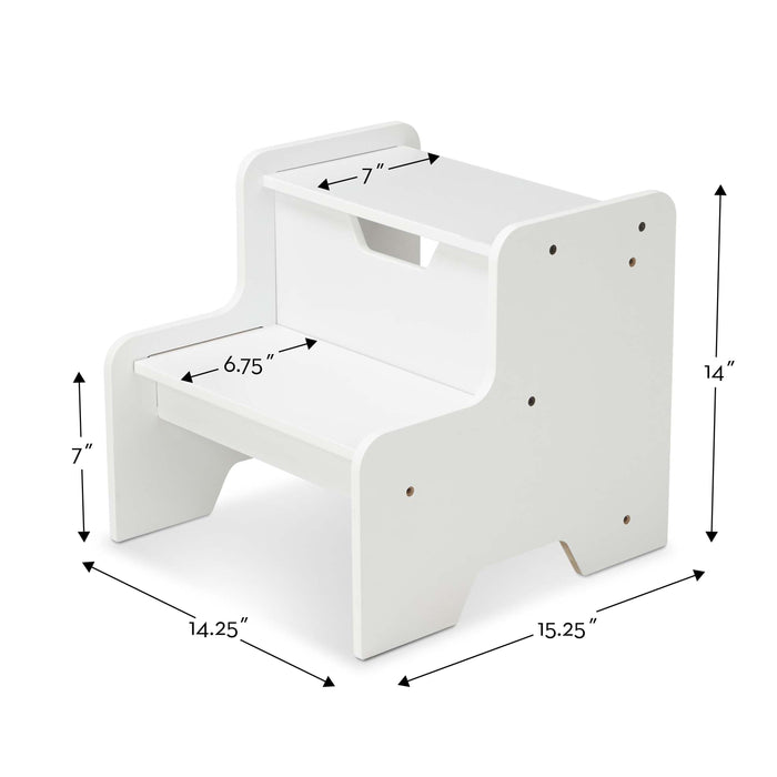 Melissa & Doug White Step Stool
