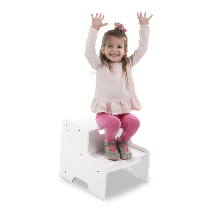 Melissa & Doug White Step Stool