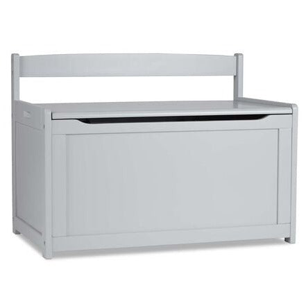 Melissa & Doug Wooden Toy Chest | Gray