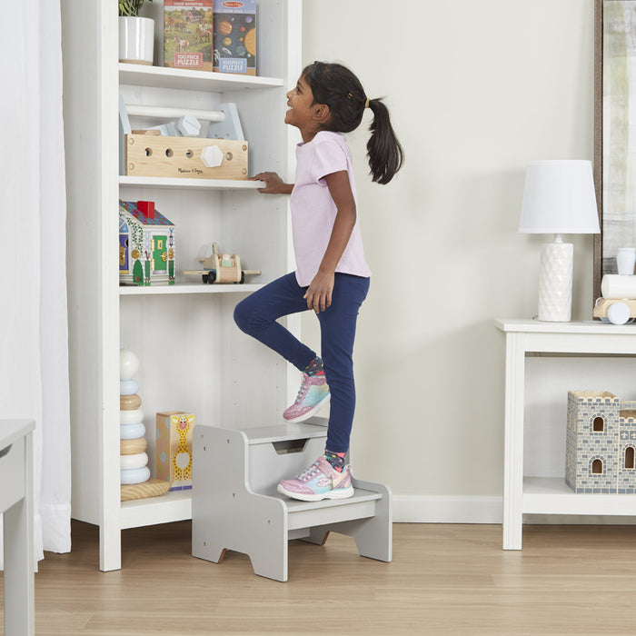 Melissa & Doug Grey Step Stool