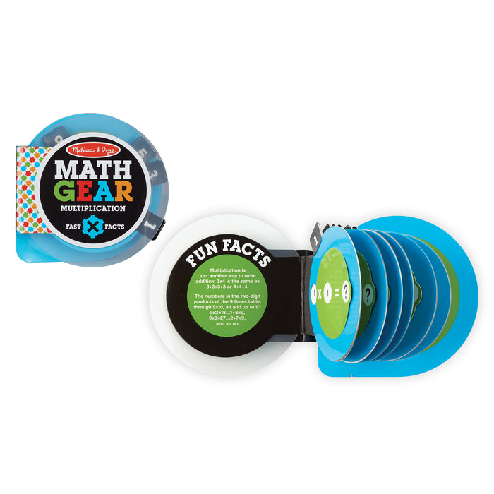Melissa & Doug Math Gears Multiplication