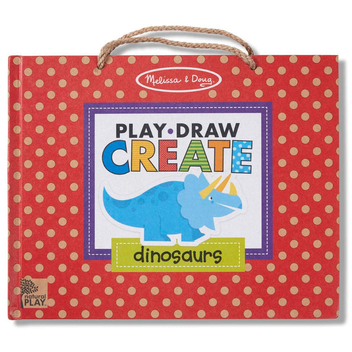 Melissa & Doug Play, Draw, Create Dinosaurs