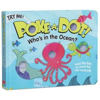Melissa & Doug Poke-a Dot Book: Who's in the Ocean?