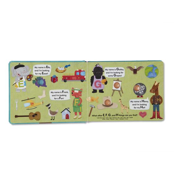 Melissa & Doug Poke-a Dot Book: Alphabet Eye Spy