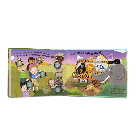Melissa & Doug Poke-a Dot Book: Wheels on the Bus