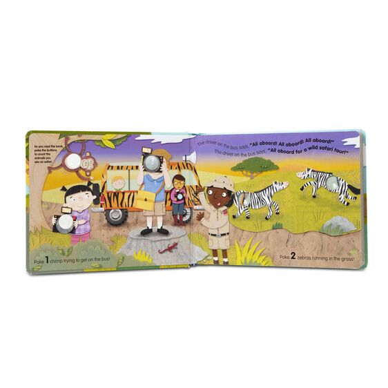 Melissa & Doug Poke-a Dot Book: Wheels on the Bus