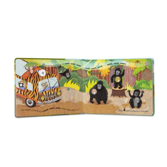 Melissa & Doug Poke-a Dot Book: Wheels on the Bus