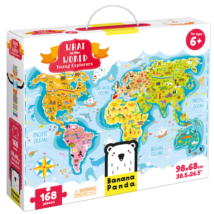 Banana Panda What in the World Puzzle
