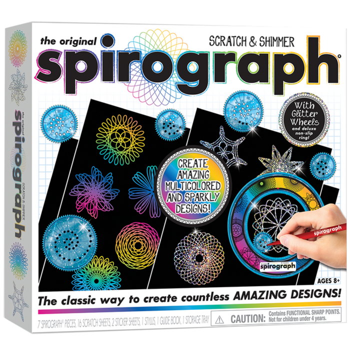 Spirograph Scratch & Shimmer