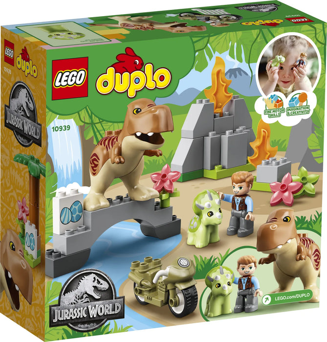 Lego Duplo T-Rex & Triceratops Breakout