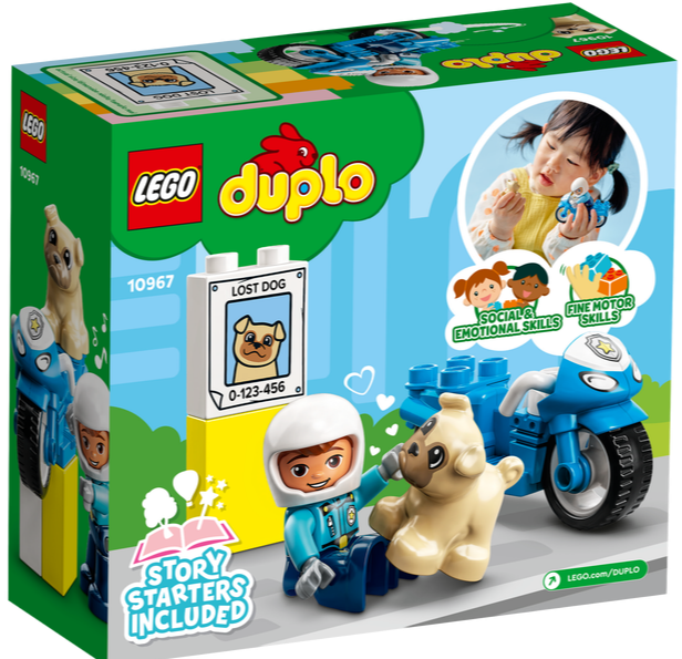 Lego Duplo Police Motorcycle