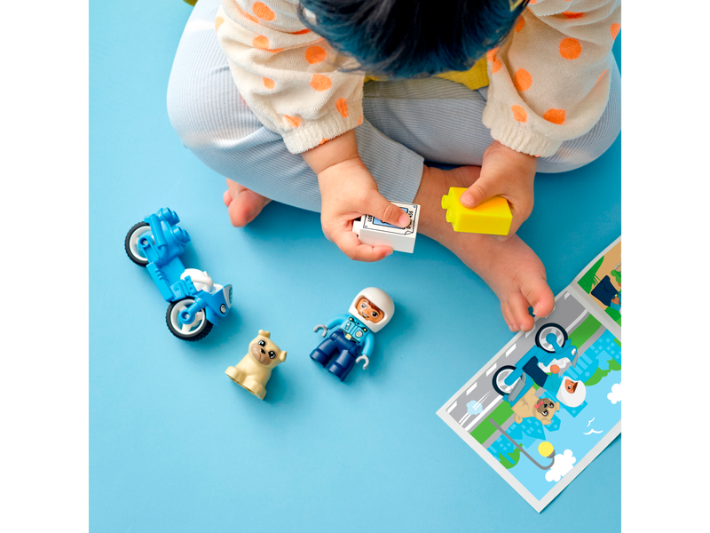 Lego Duplo Police Motorcycle