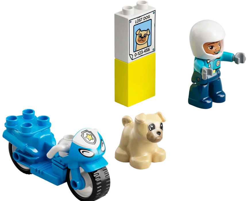 Lego Duplo Police Motorcycle