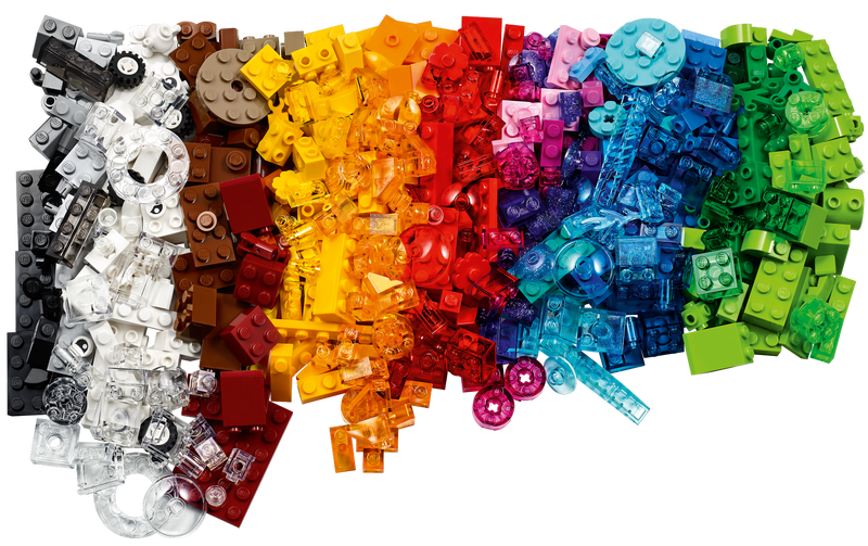 Lego Classic Creative Transparent Bricks