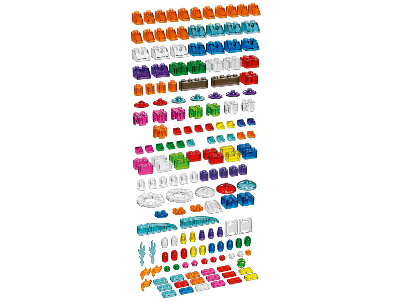 Lego Classic Creative Transparent Bricks