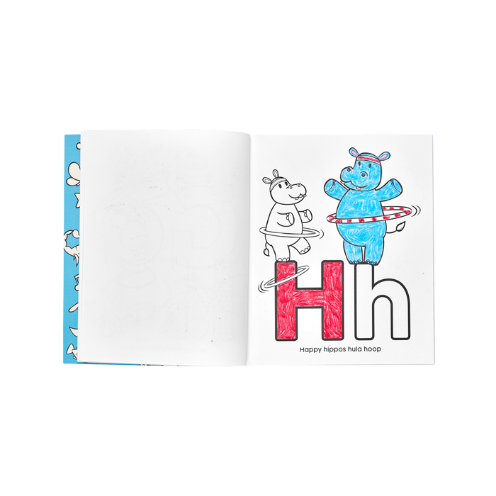 Ooly ABC: Amazing Animals Toddler Coloring Book
