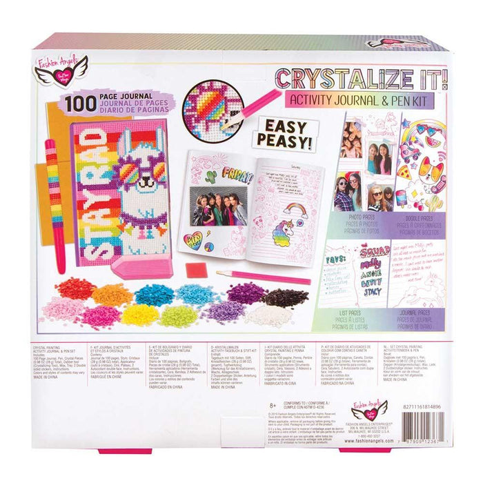 Fashion Angels CRYSTALIZE IT! Journal Set