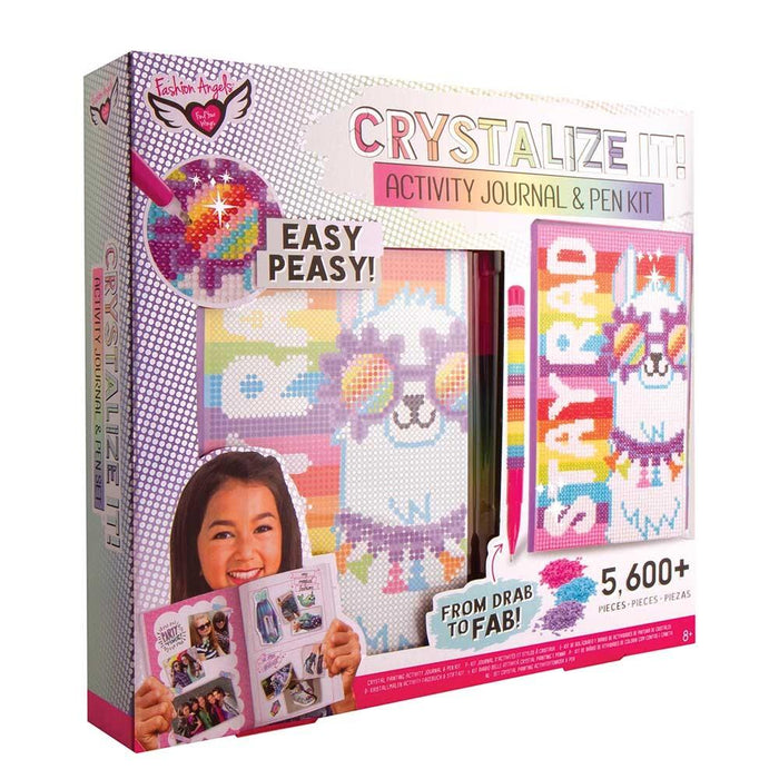 Fashion Angels CRYSTALIZE IT! Journal Set