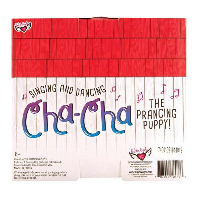 Fashion Angels CHA CHA the Prancing Pup-White